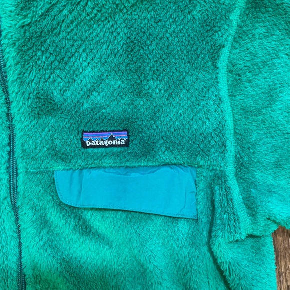 Patagonia Retro-X Polartec Thermal Pro Fleece Jacket Emerald Green Women’s L - Picture 7 of 12